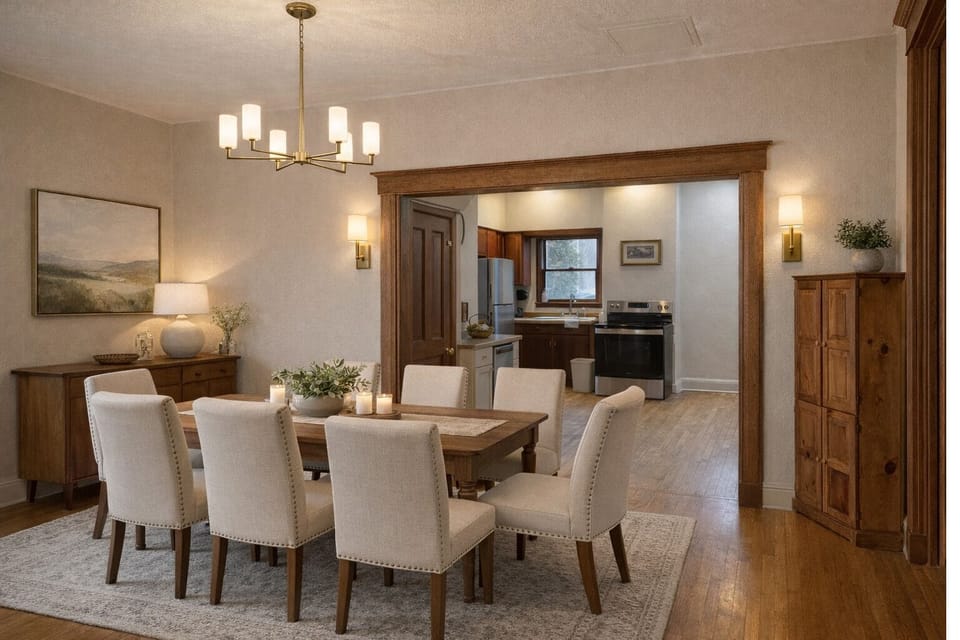 House | Private kitchen | Fridge, microwave, oven, dishwasher