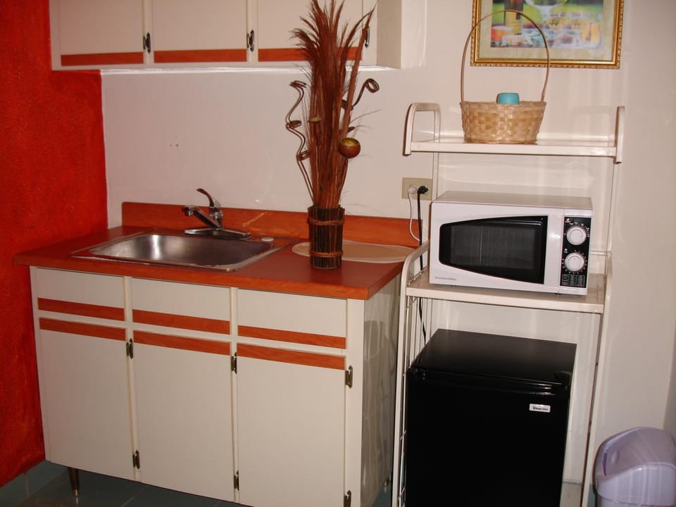 Fridge, microwave