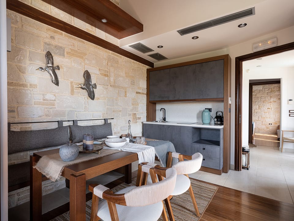 Villa | Private kitchenette | Full-size fridge, microwave, stovetop, espresso maker