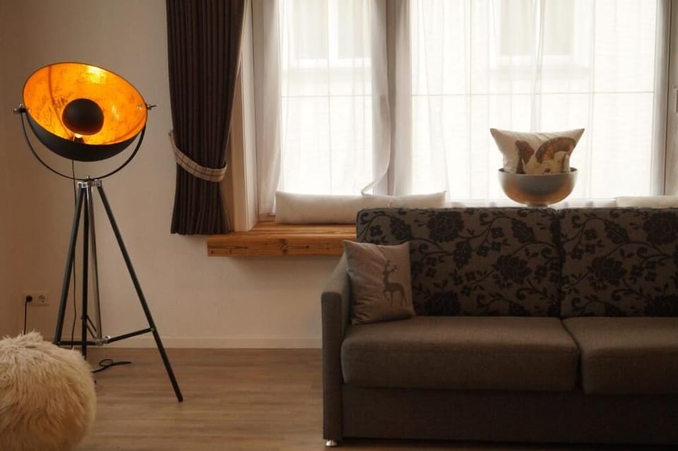 40-inch flat-screen TV with satellite channels, TV
