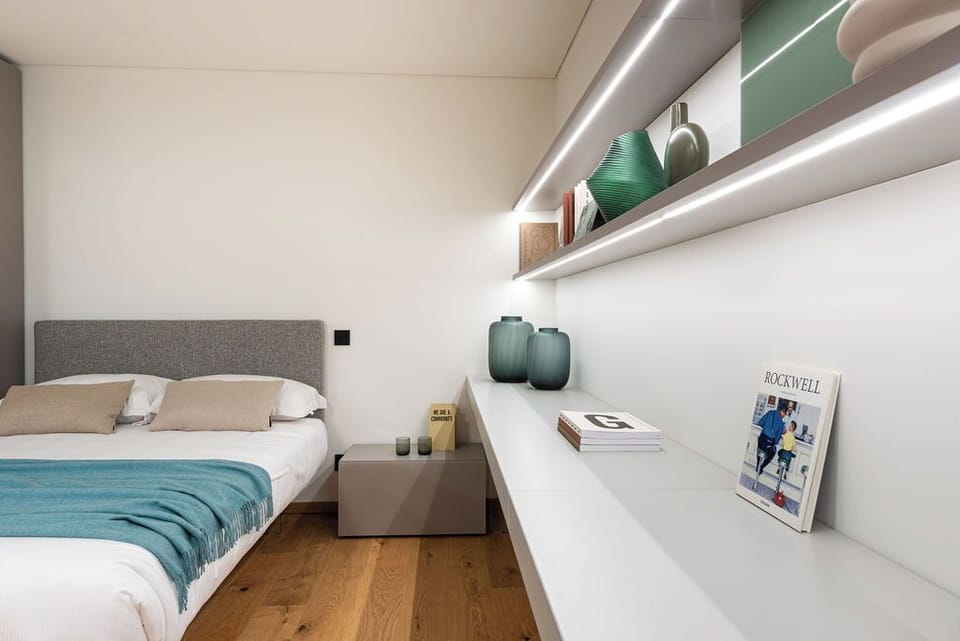 Panoramic Double Room (50 sqm) | Desk, laptop workspace, soundproofing, WiFi (free)
