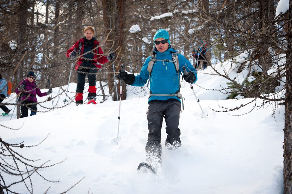 Snowshoeing