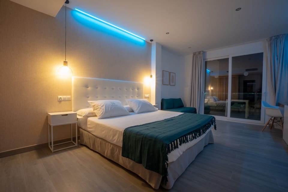 Premium Double Room, Terrace, Pool View | In-room safe, individually decorated, desk, laptop workspace