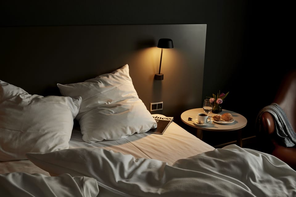 1 bedroom, premium bedding, individually decorated, desk