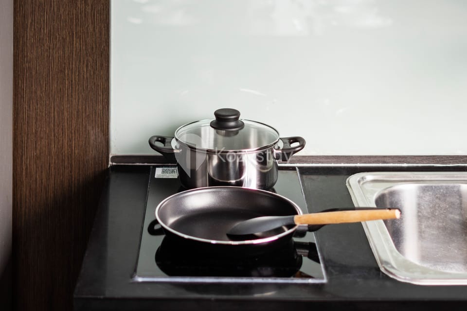 Apartment, 3 Bedrooms | Private kitchen | Full-size fridge, dishwasher, rice cooker, cookware/dishes/utensils