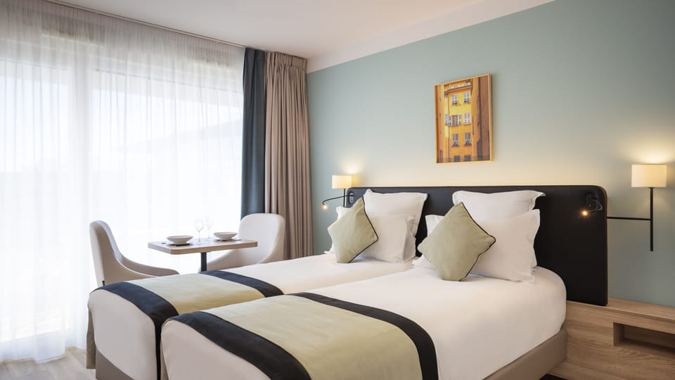 Soundproofing, free cribs/infant beds, free WiFi, bed sheets