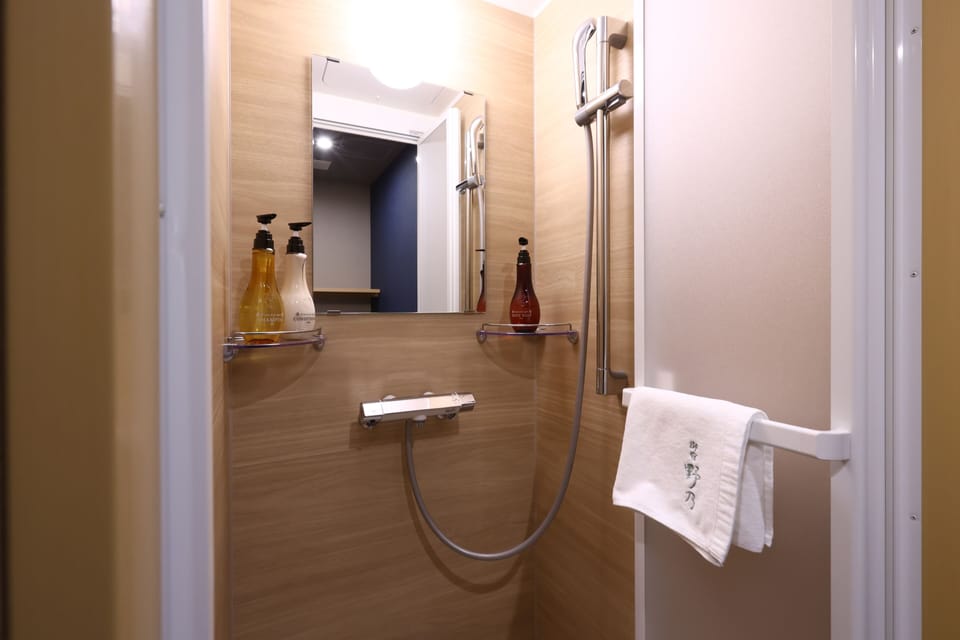 Hair dryer, bathrobes, slippers, bidet