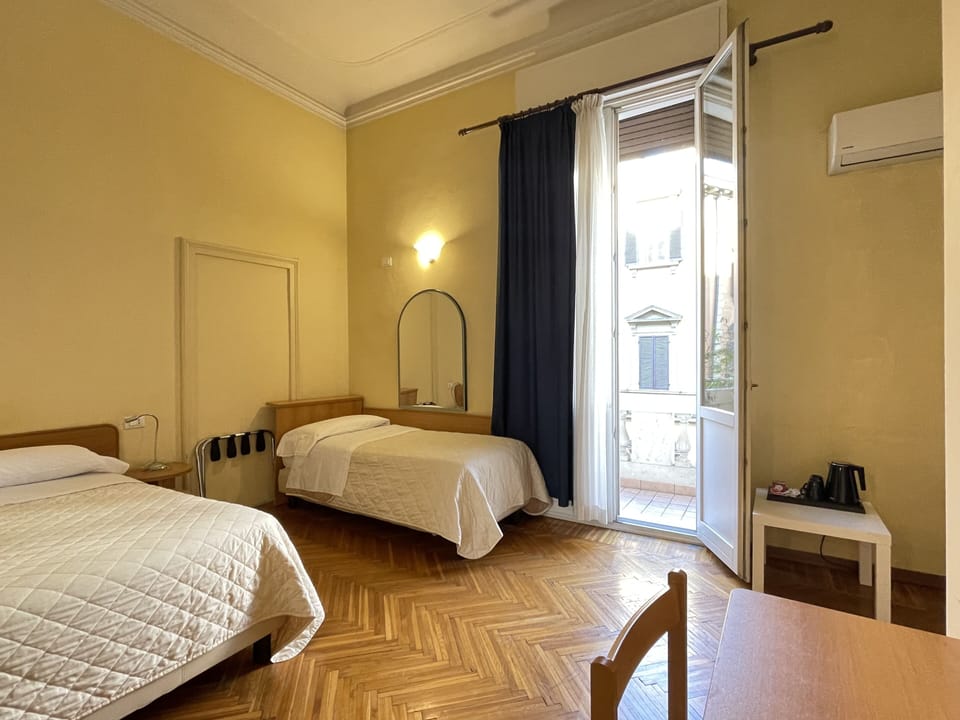Double or Twin Room | Living area | LCD TV