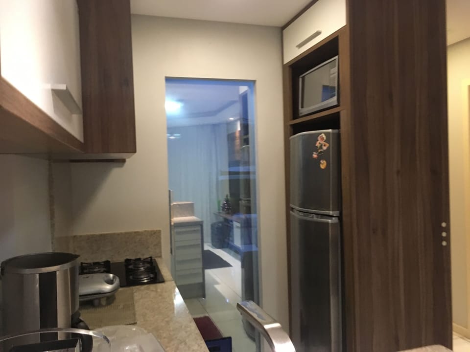Premium Apartment | Private kitchen | Full-size fridge, microwave, oven, stovetop