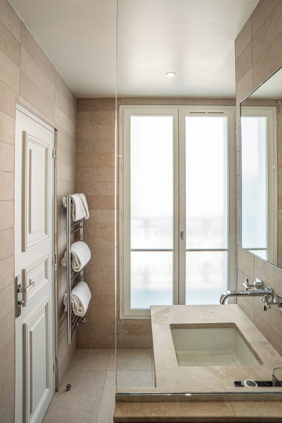 Deluxe Double or Twin Room, Balcony, City View | Bathroom | Free toiletries, hair dryer, towels, soap