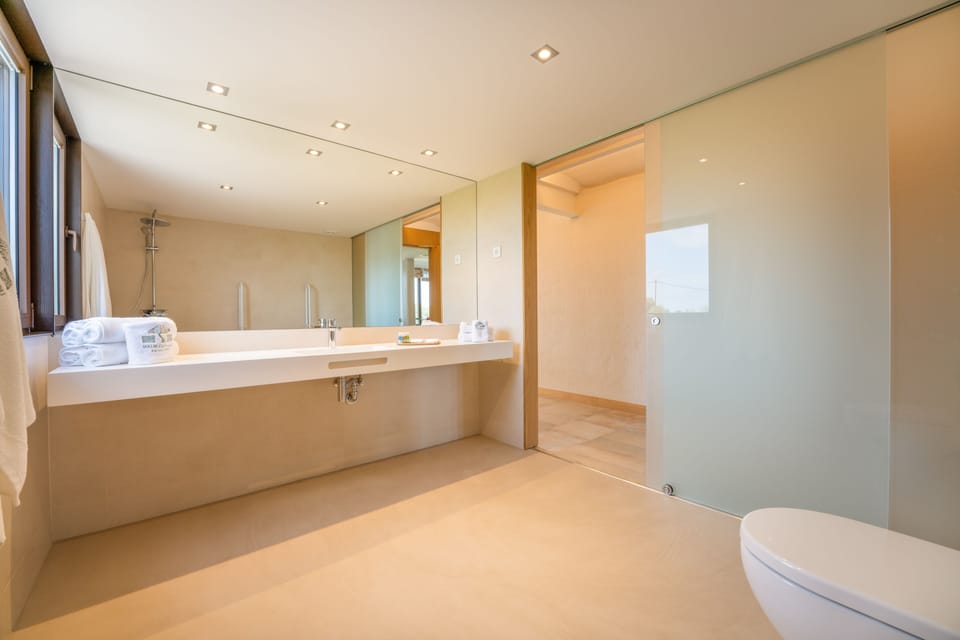 Deluxe Double or Twin Room, Accessible | Bathroom | Shower, rainfall showerhead, eco-friendly toiletries, hair dryer