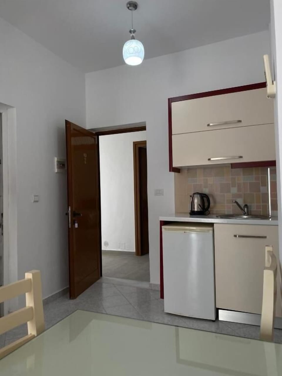 Quadruple Room, Balcony | Private kitchen