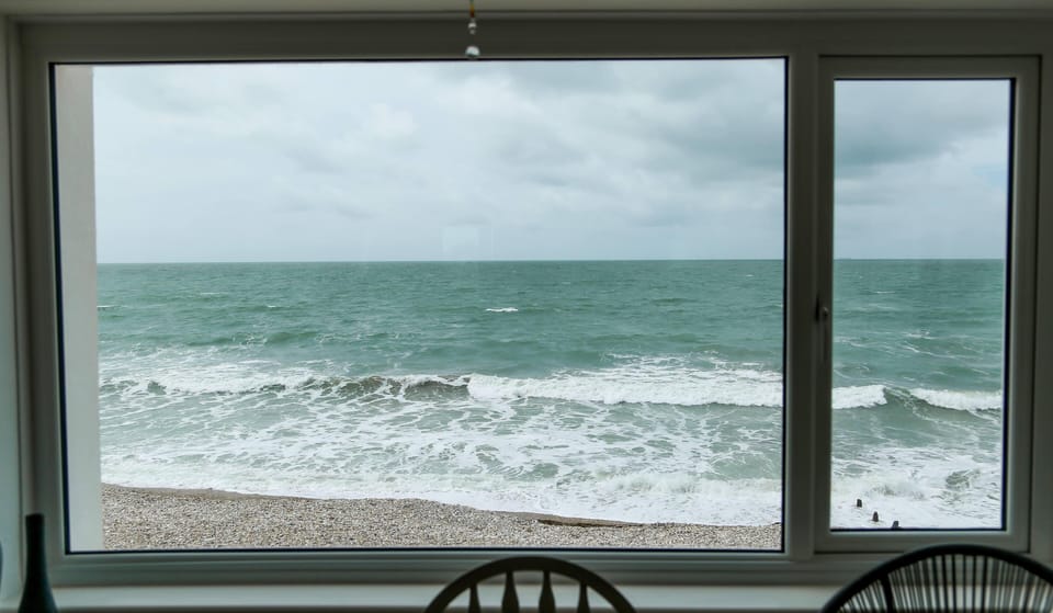 Panoramic Apartment, Private Bathroom, Sea View | View from property
