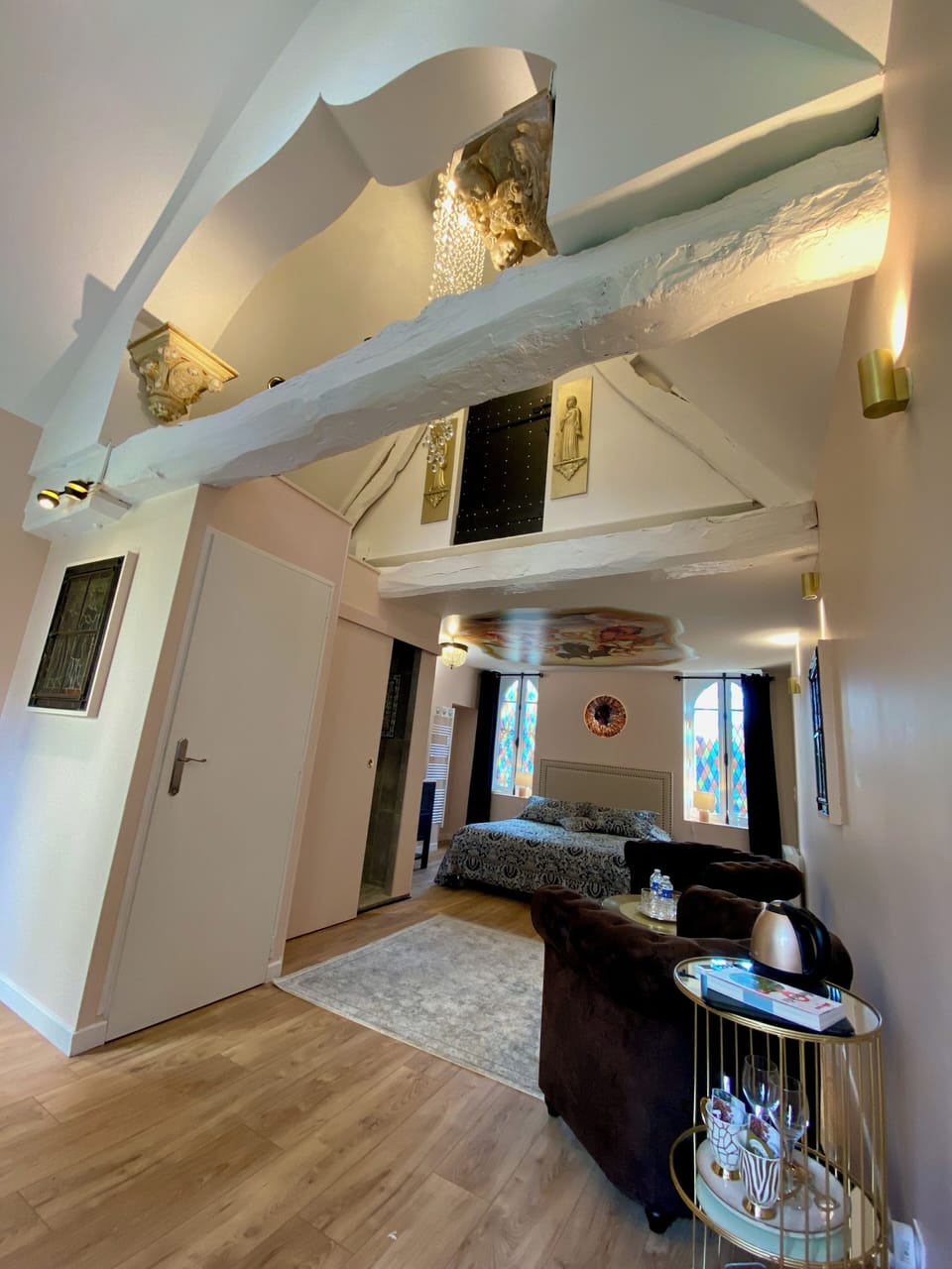 Deluxe Suite, Garden View (La Chapelle) | 1 bedroom, individually decorated, individually furnished