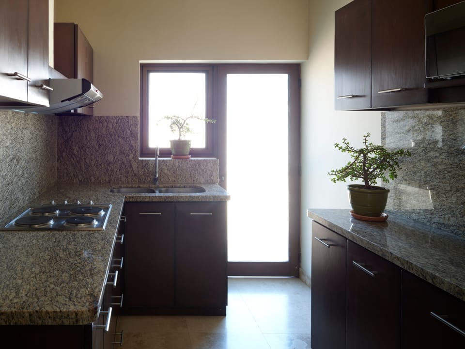 Deluxe Villa, 2 Bedrooms, Kitchen | Private kitchen | Espresso maker