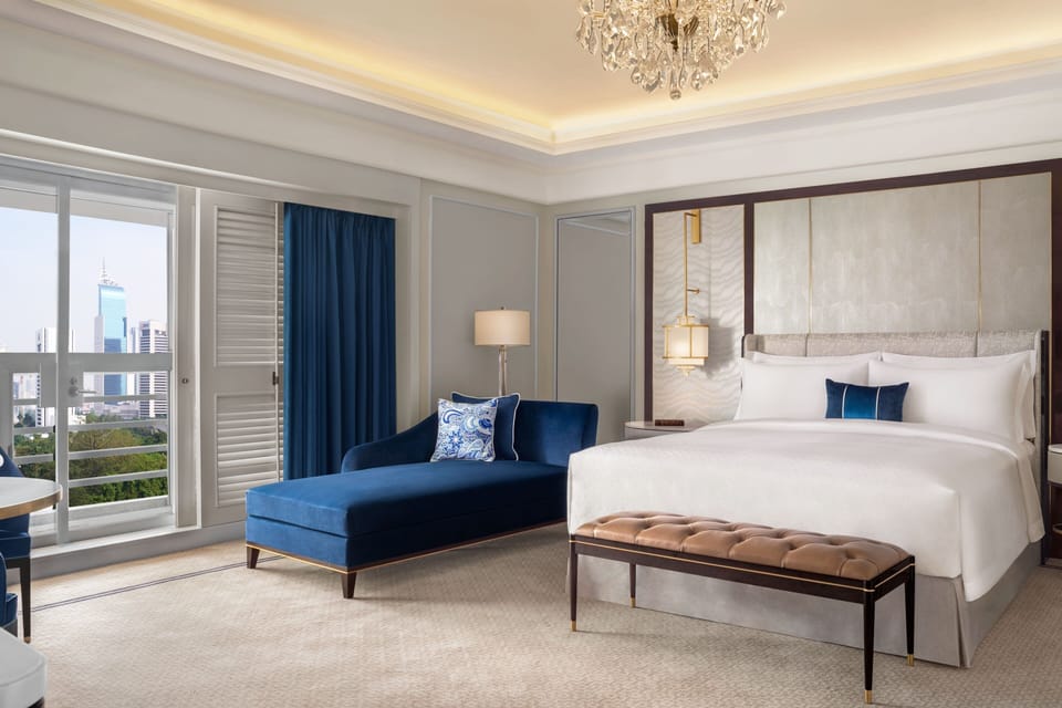 Grand Room, 1 King Bed, Balcony | Premium bedding, down comforters, pillowtop beds, minibar