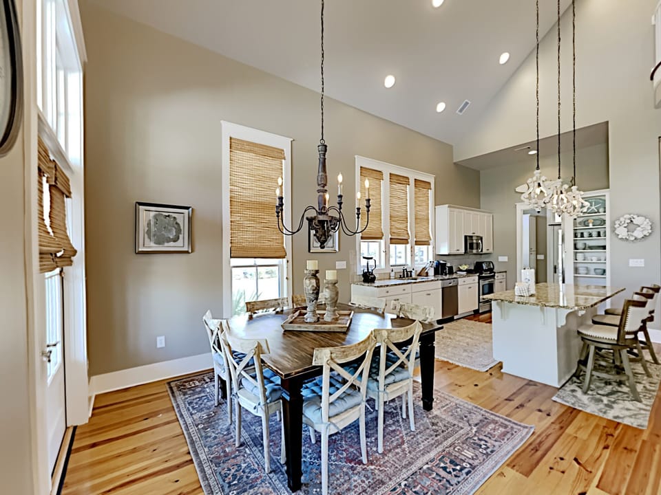 House, Multiple Beds, Kitchen, Garden View | Private kitchen | Fridge, microwave, oven, stovetop