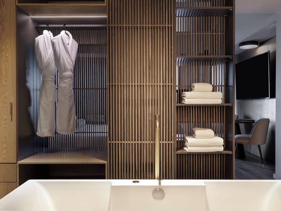 Hypo-allergenic bedding, minibar, in-room safe, individually decorated