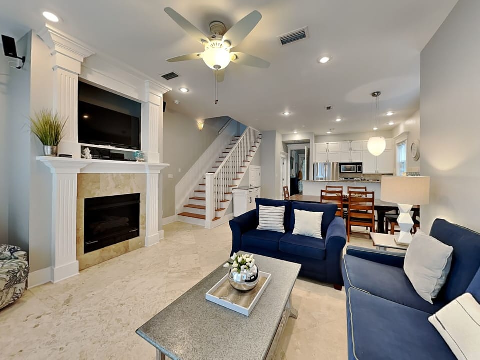 Condo, Multiple Beds, Balcony (#103 - No Pets) | Living area | TV