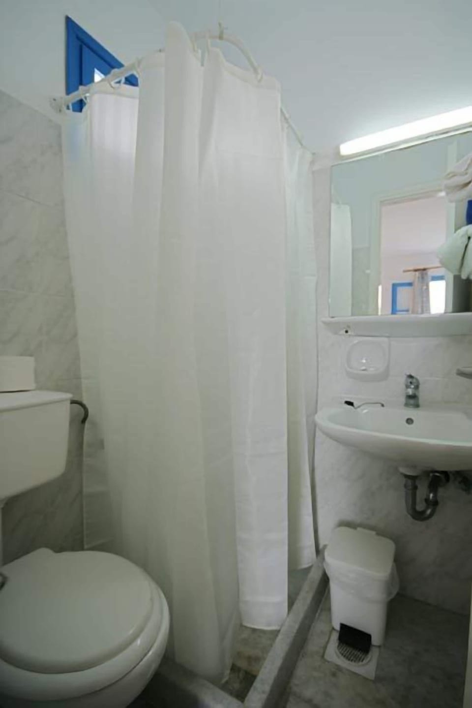 Studio, Sea View | Bathroom | Hair dryer, towels