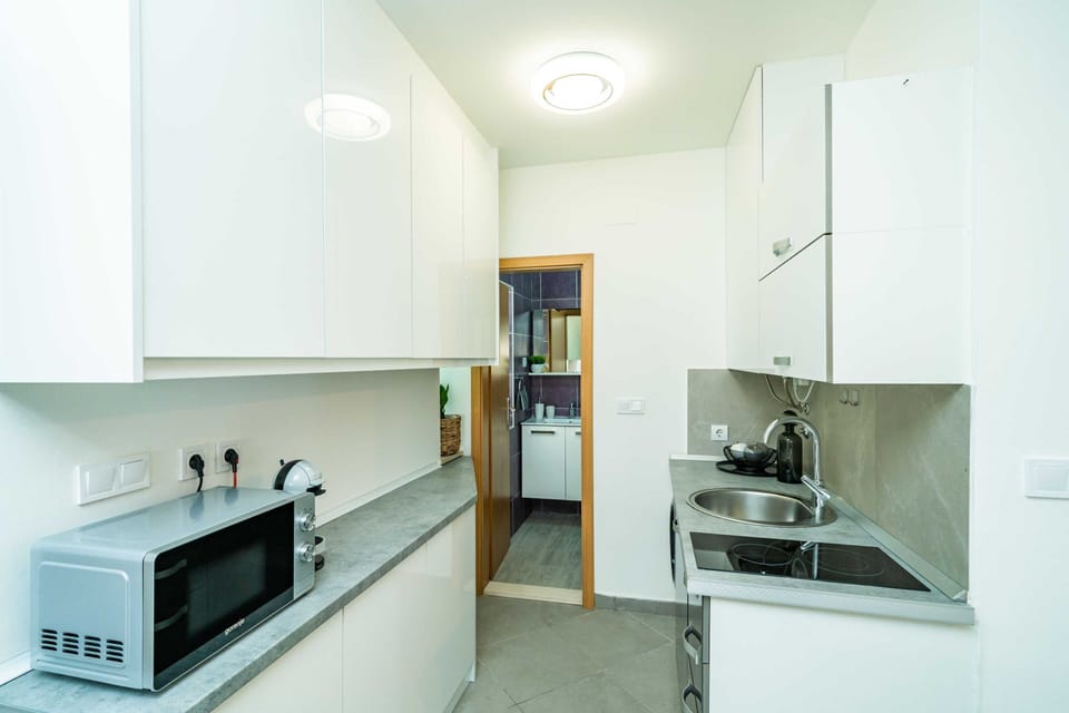 Apartment (Two Bedroom Apartment with balcony an) | Private kitchenette | Fridge