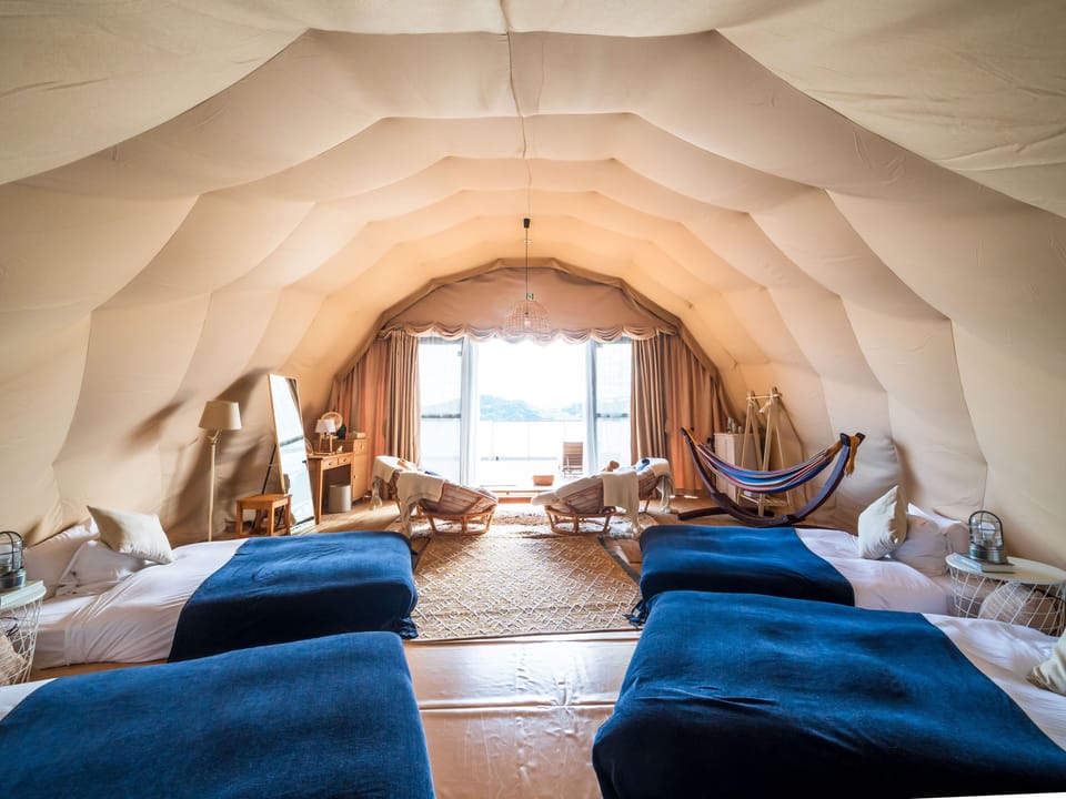 Quadruple Room, 4 Bedrooms, Non Smoking, Ocean View | In-room safe, WiFi, bed sheets