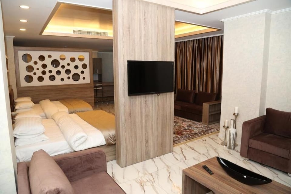 Premium bedding, memory foam beds, minibar, in-room safe