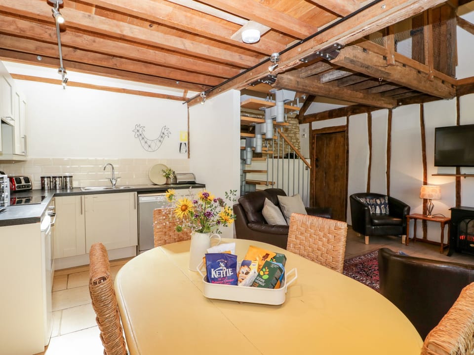 Fridge, dishwasher, electric kettle, toaster