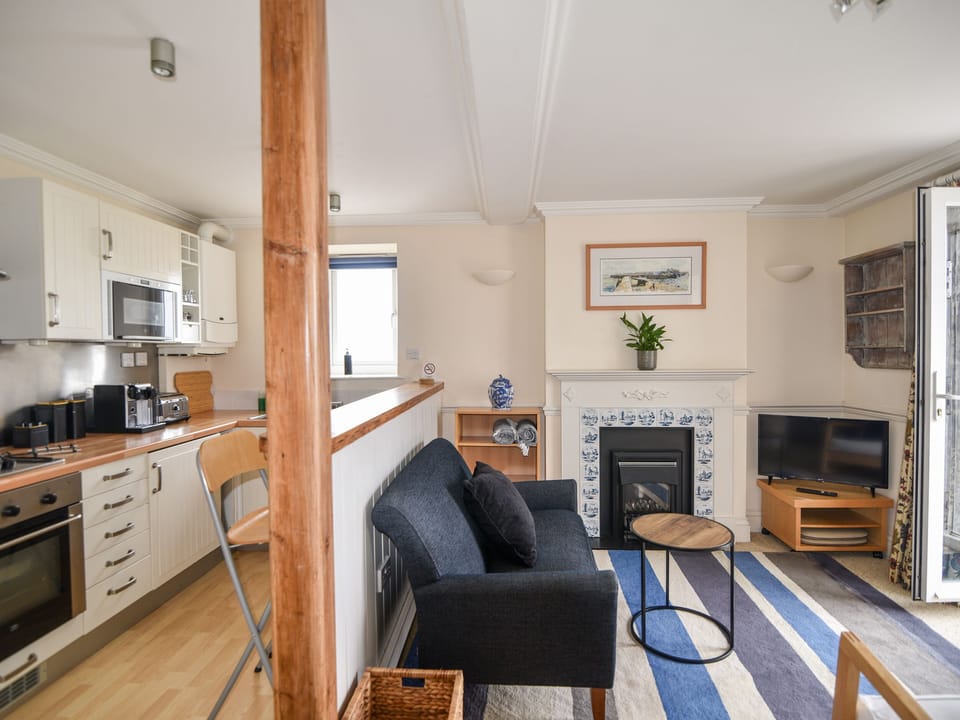 Fridge, dishwasher, electric kettle, toaster