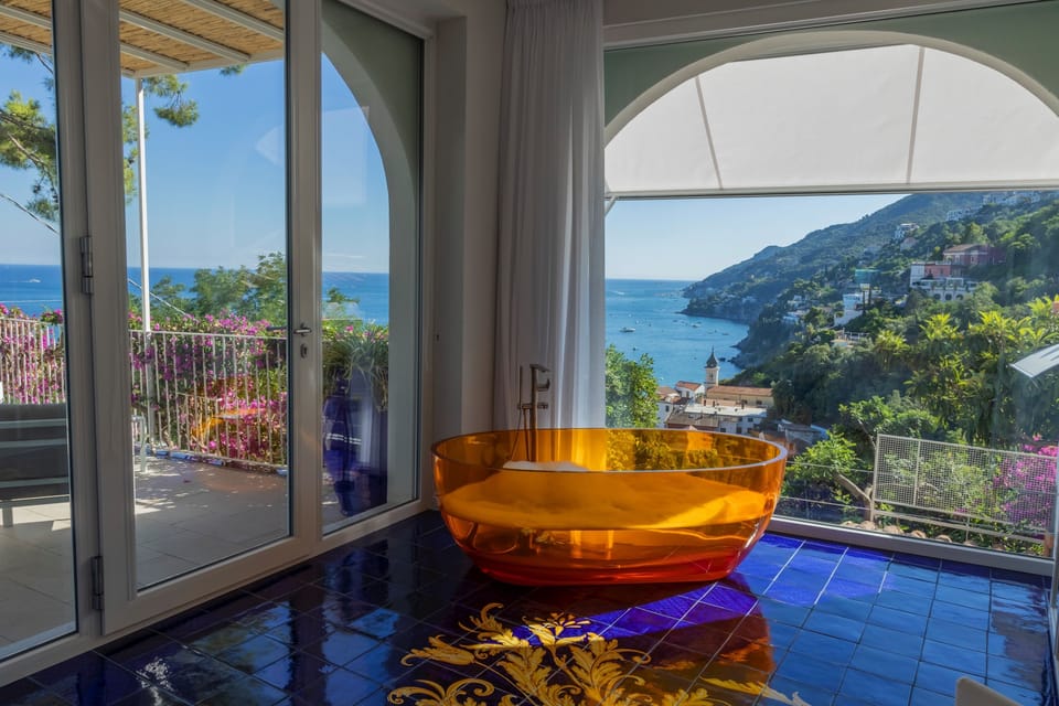 Family Quadruple Room, Ensuite, Sea View (Family Suite Positano) | Interior