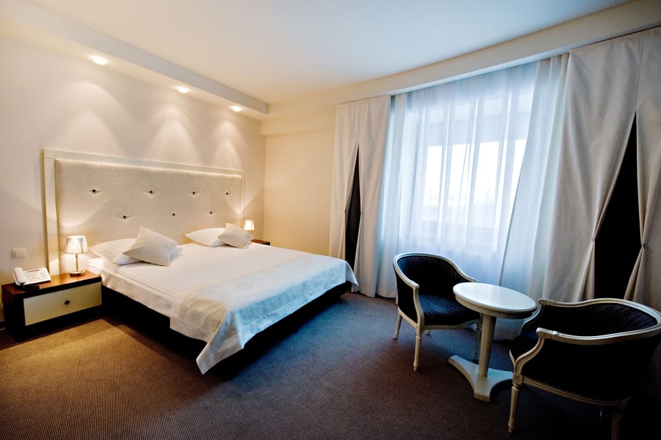 Superior Twin or Double Room | Premium bedding, blackout drapes, iron/ironing board (on request)
