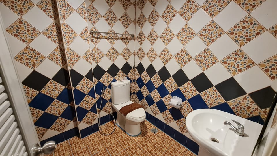 Standard Double Room | Bathroom | Shower, free toiletries, towels