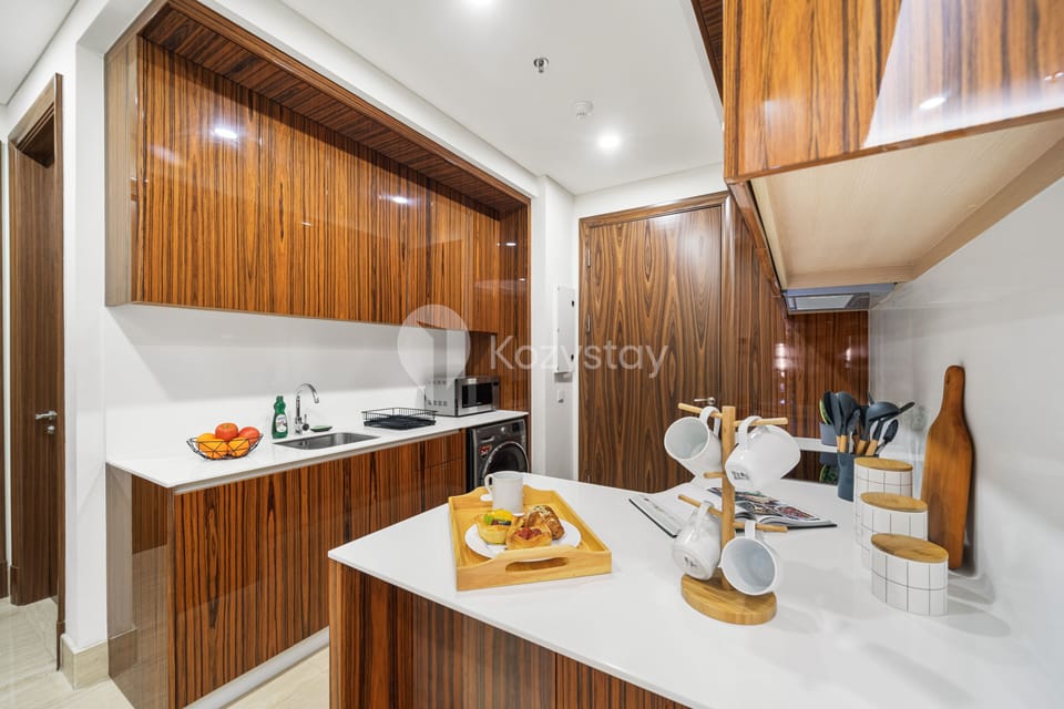 Apartment, 2 Bedrooms, City View | Private kitchen