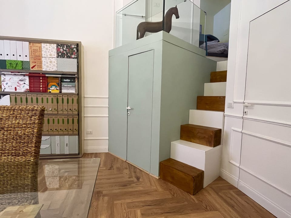 Family Loft | Living area | 32-inch Smart TV with digital channels, TV, fireplace