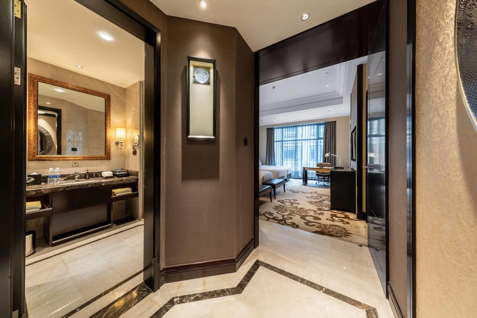 Room (Comfortable Four-Beds) | Down comforters, in-room safe, desk, blackout drapes