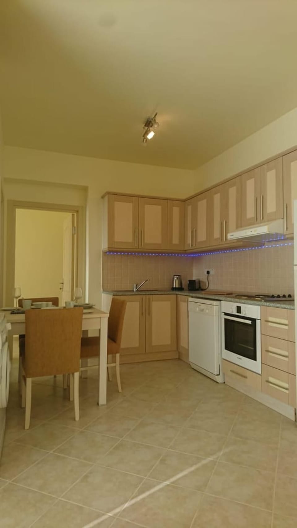 Apartment | Private kitchen | Fridge, microwave, oven, electric kettle