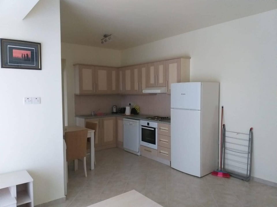 Apartment | Private kitchen | Fridge, microwave, oven, stovetop