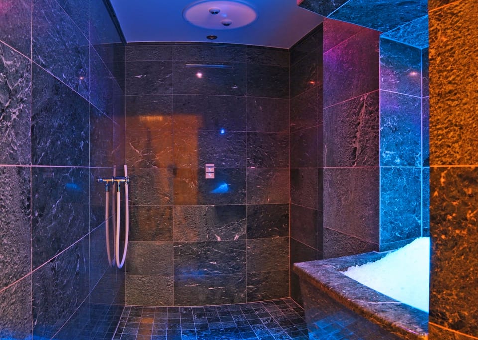 Sauna, steam room