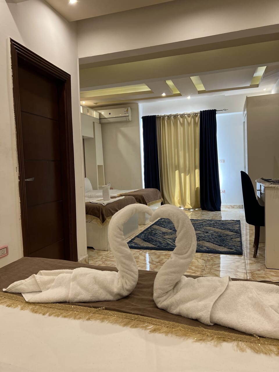 Family Quadruple Room | Minibar, individually decorated, individually furnished, desk