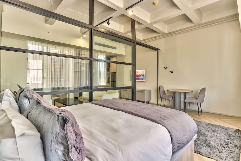 City Studio, 1 Bedroom, City View | Desk, soundproofing, iron/ironing board, free WiFi