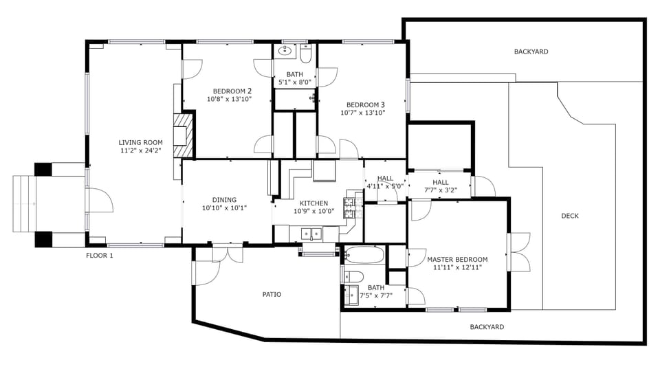 House (3 Bedrooms) | Interior