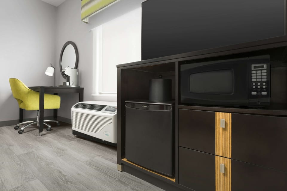 In-room safe, desk, cribs (free), WiFi (free)