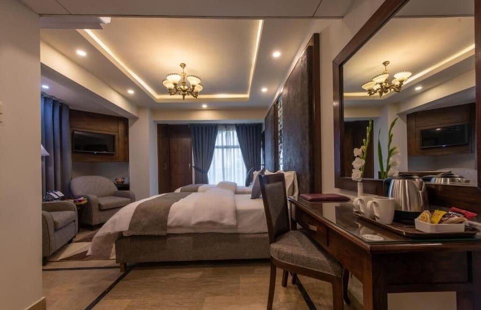 Executive Twin Room, 2 Twin Beds | Premium bedding, desk, laptop workspace, soundproofing
