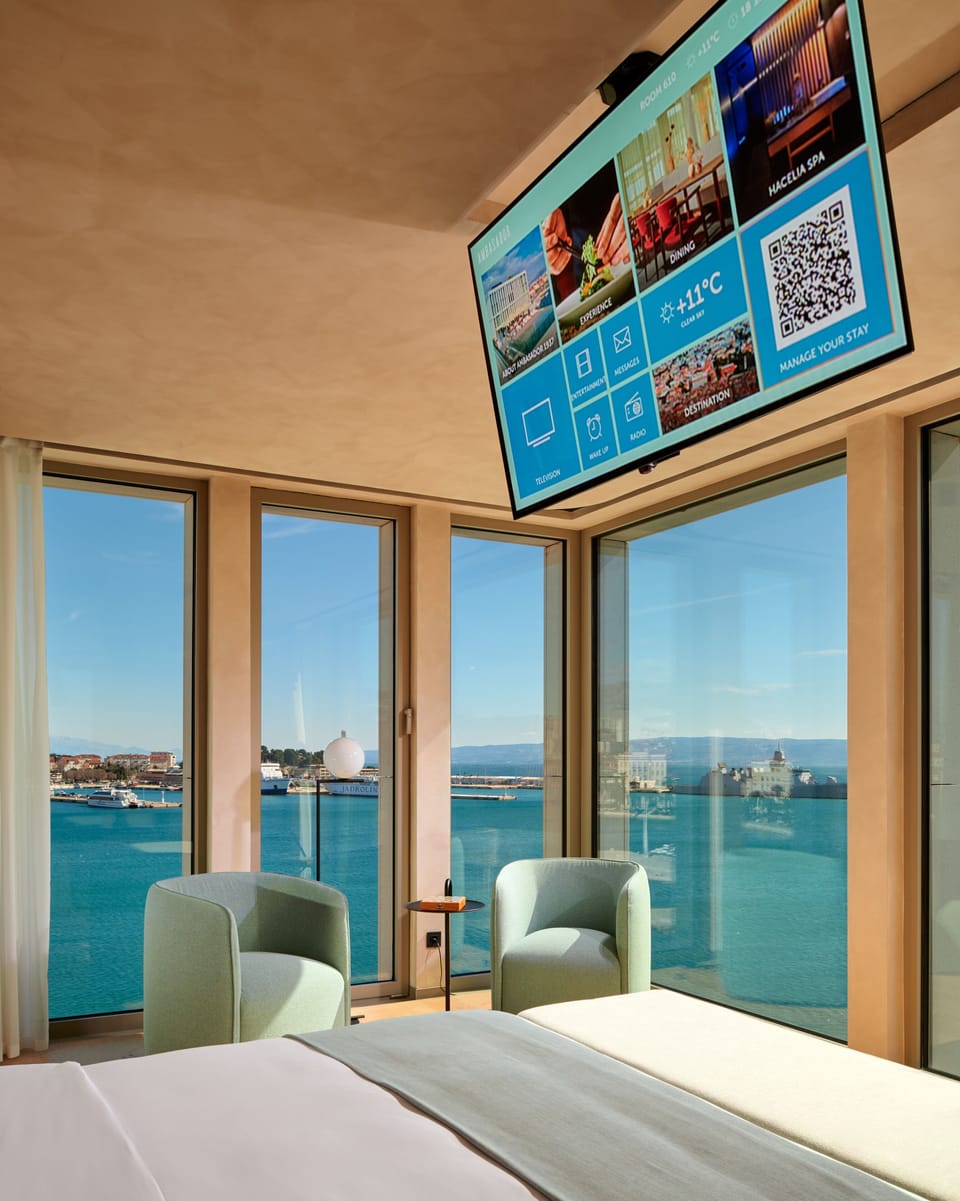 Ambasador Suite with Sea View | Television