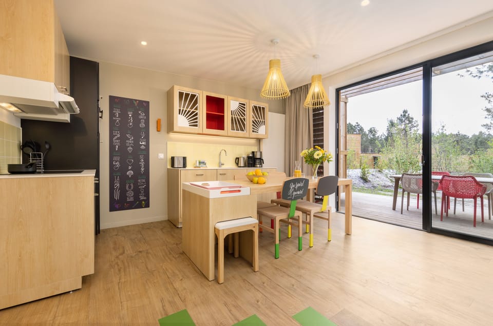 Cottage Comfort 4 personnes | Private kitchen | Stovetop, dishwasher, toaster, cookware/dishes/utensils