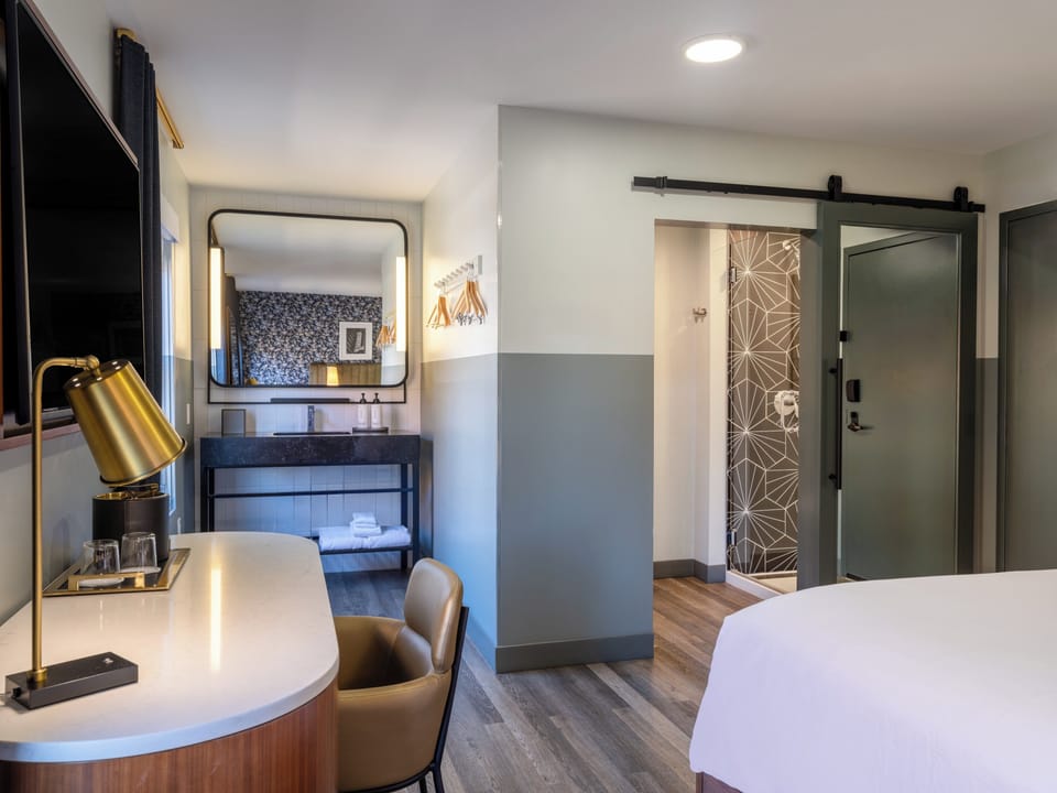 Premium bedding, pillowtop beds, in-room safe, desk