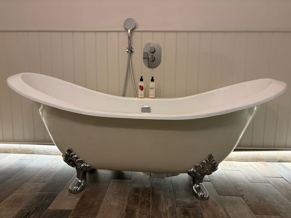 Family Suite | Bathroom | Free toiletries, hair dryer, towels, soap