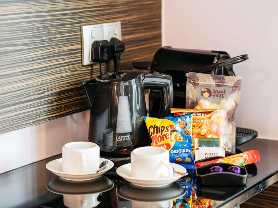 In-room safe, desk, laptop workspace, iron/ironing board (on request)