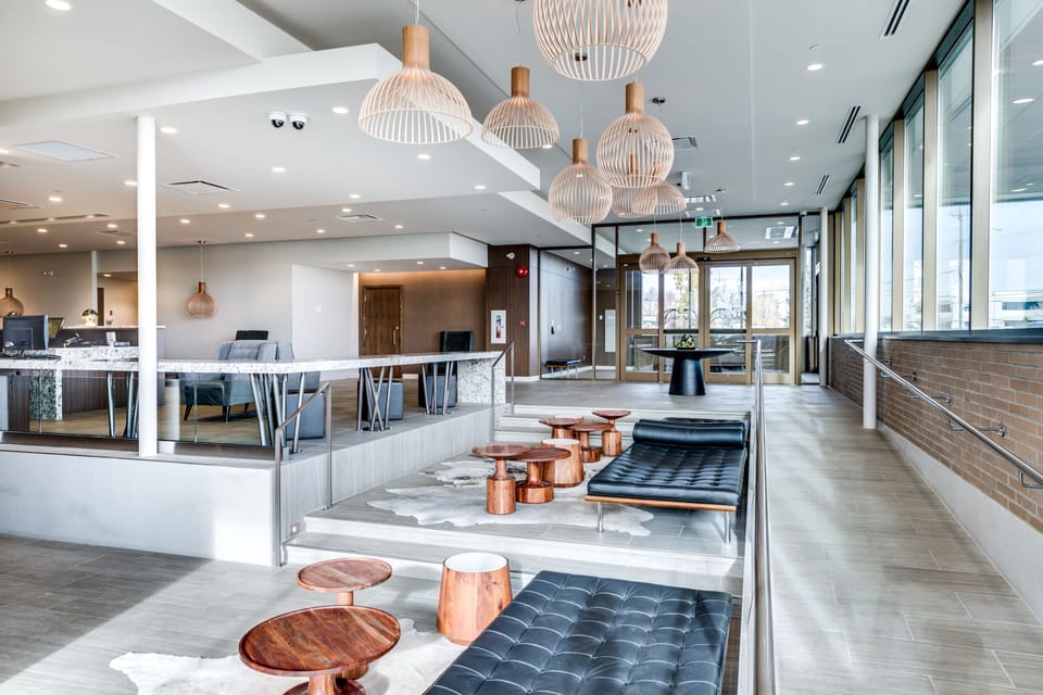 Lobby sitting area