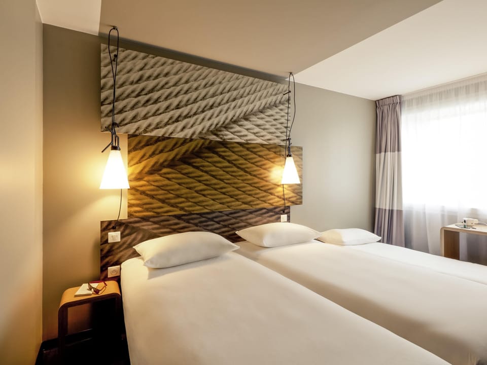 Hypo-allergenic bedding, desk, laptop workspace, soundproofing